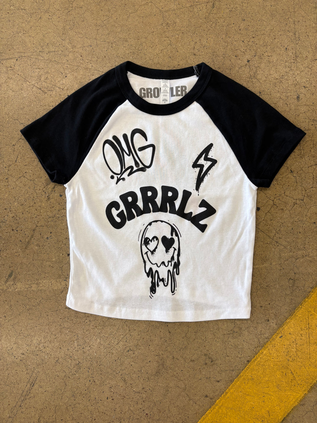 GRRRLZ Cropped Tee
