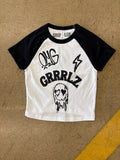 GRRRLZ Cropped Tee