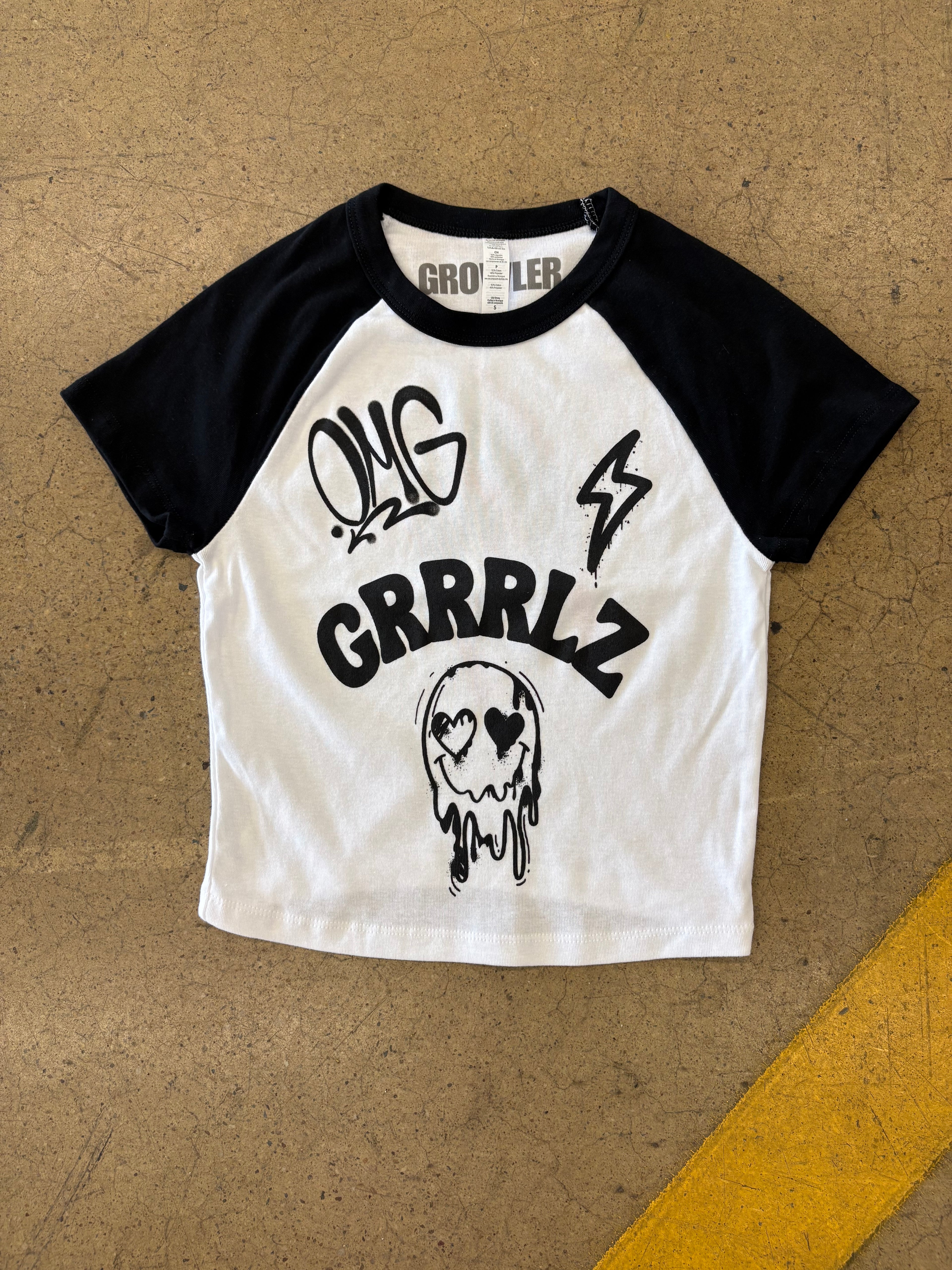 GRRRLZ Cropped Tee