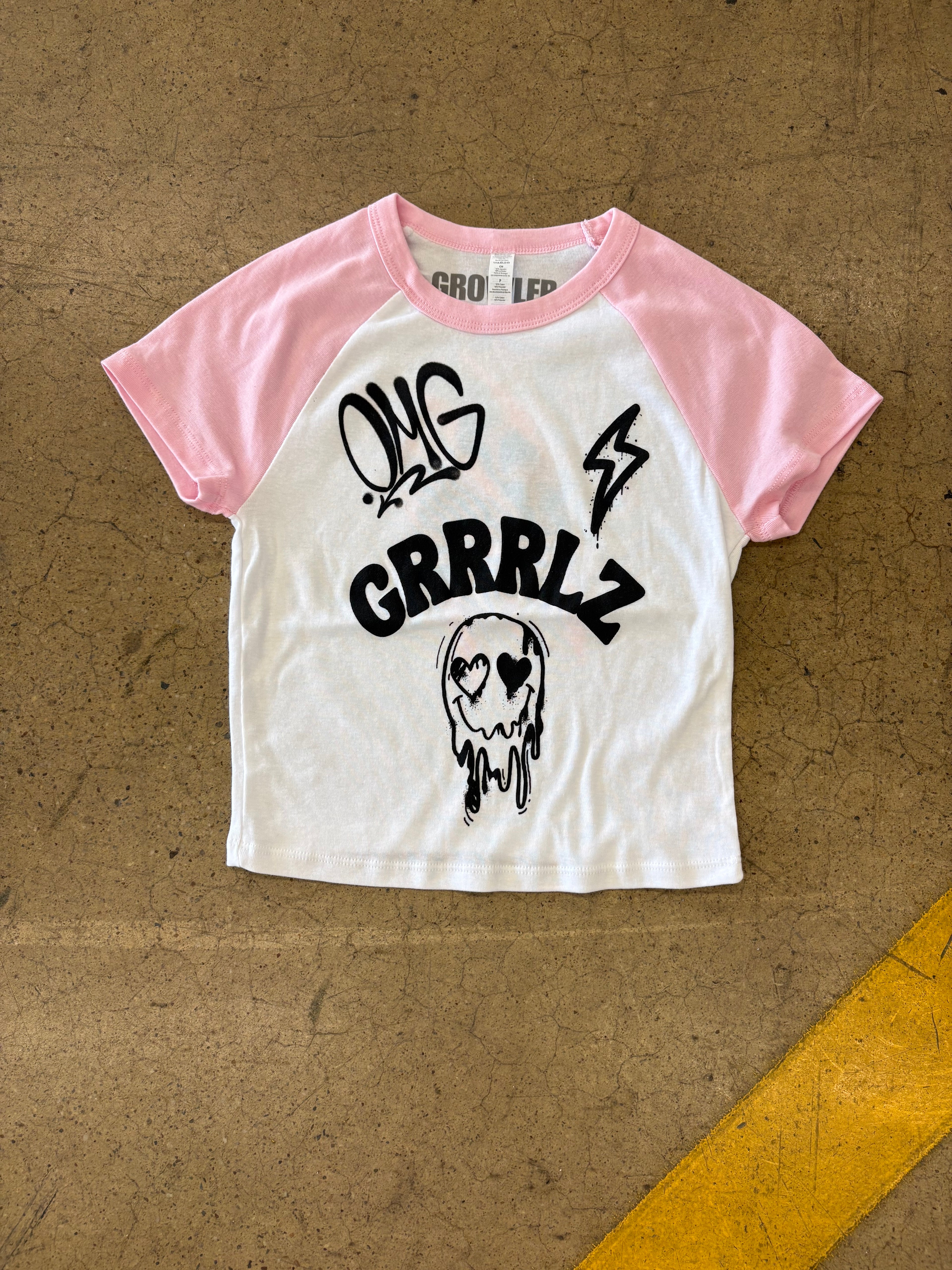 GRRRLZ Cropped Tee