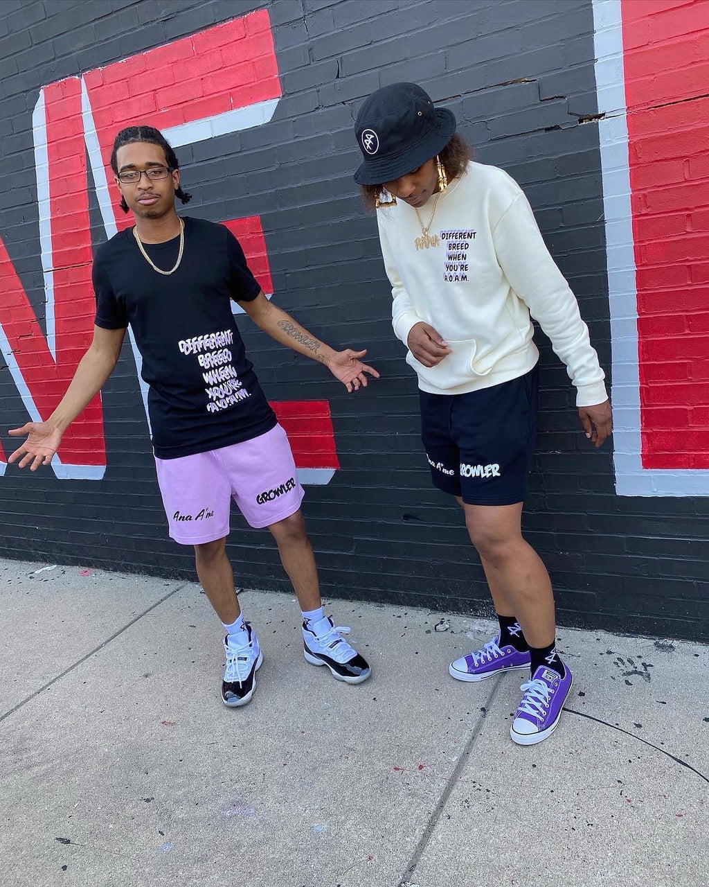 GROWLER x ANA A’ME Logo Shorts
