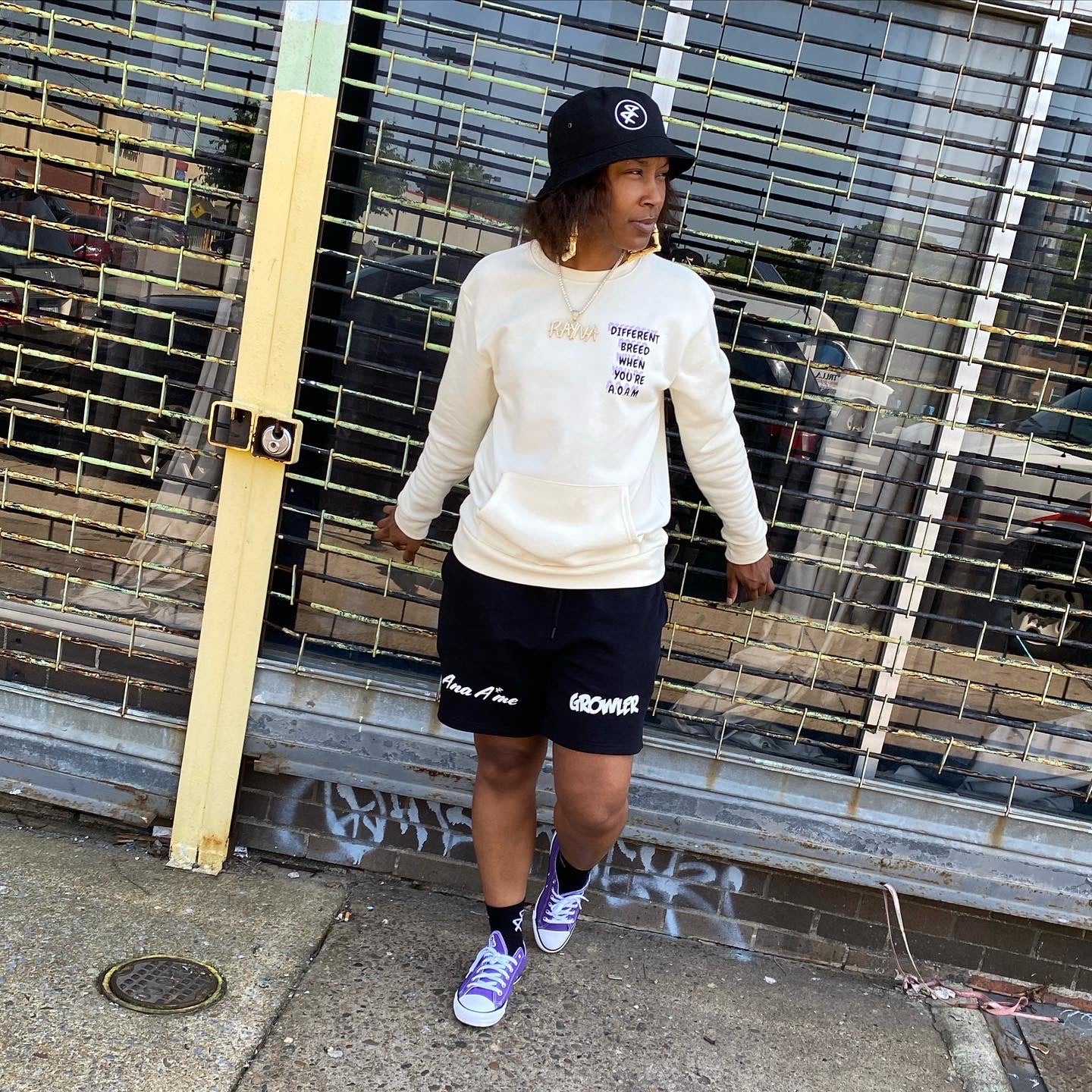 GROWLER x ANA A’ME Different Breed Crewneck